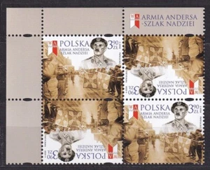 POLAND. 2023/Army of Anders - Trail of Hope.. 4v/tete-beche/mintNH. - Picture 1 of 1
