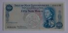 Isle of Man Fifty New Pence 50p Note Uncirculated (Mint) 046138