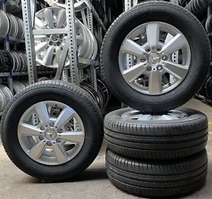 4 Orig Mercedes-Benz Sommerräder 225/65 R16 112/110 Sprinter A9104010700 1266 - Bild 1 von 3