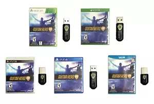 Guitar Hero Live Game & Dongle for Wii U PS3 PS4 Xbox One 360 - Pick & Choose! - Picture 1 of 16