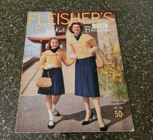 Fleisher's Hand Knit Bulkies Vol 104 Knit Knitting - Picture 1 of 9