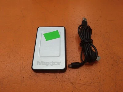 ⭐️⭐️⭐️⭐️⭐️ Maxtor 9NU2AY-501 One Touch 4 Mini 320GB External Hard Drive  - Image 1 of 3
