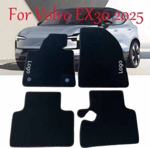 For Volvo EX S V XC Car Floor Mats All Weather Black Carpets Front & Rear Auto - Picture 1 of 17