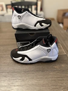 Size 6.5Y- Air Jordan 14 Retro 2024 Black Toe. (GS) - Picture 1 of 10