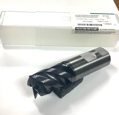 HANITA 4MOR25008XW 1"x4FLx1-1/2" Profundidad de corte HP FRESADORA DE EXTREMO DE DESBASTE DE CARBURO. Foto 1 de 2