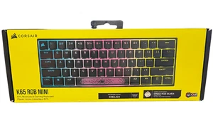 Corsair K65 RGB Mini Mechanical Gaming Keyboard Open Box USB-C Cherry MX - Picture 1 of 6