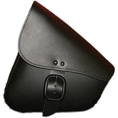 Bolso Willie Max de cuero basculante negro con hebilla negra mate 59893-00 Foto 1 de 4