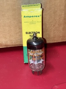 Amperex ECC83 / 12AX7A West Germany Siemens München Gray Plate Halo Getter Neu in OVP*** - Bild 1 von 5