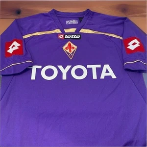 Lotto Fiorentina Fußball Football Trikot Shirt Blokecore Lila Herren M ACF Offical - Bild 1 von 22