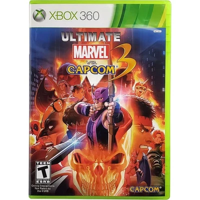 Ultimate Marvel Vs Capcom 3 - Microsoft Xbox 360 Tested Authentic 1Y Guarantee - Image 1 of 4