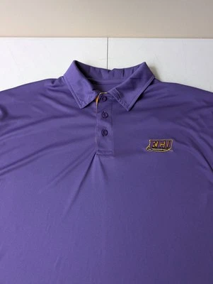 East Carolina ECU Pirates Polo Shirt Mens Size XL Purple Football Golf - Image 1 of 4
