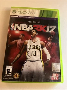 NBA 2K17 (Microsoft Xbox 360, 2016) CIB W/manual. Tested. Ships Fast! - Picture 1 of 7
