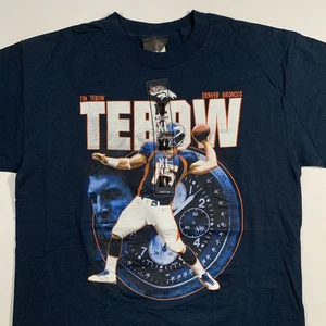 Reebok Denver Broncos Tim Tebow Player Tee T-Shirt Boys Youth XL X-Large NEW - Picture 1 of 8