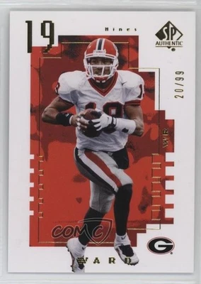 2014 SP Authentic 2000 Future Watch Red 20/99 Hines Ward #FW-4 - Image 1 of 3