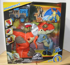 Fisher-Price Imaginext ~ Jurassic World T. Rex Expedition w/ Owen ~ NIP VHTF - Picture 1 of 2