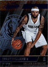 2015-16 Absolute Memorabilia Dallas Mavericks Basketball Card #2 Deron Williams