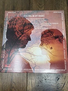 Boston Pops: You Will Be My Music Vintage Vinyl Record - Picture 1 of 5