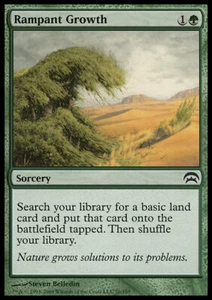 Rampant Growth X (4) MTG Planechase - VG/EX - 4RCards - Picture 1 of 1