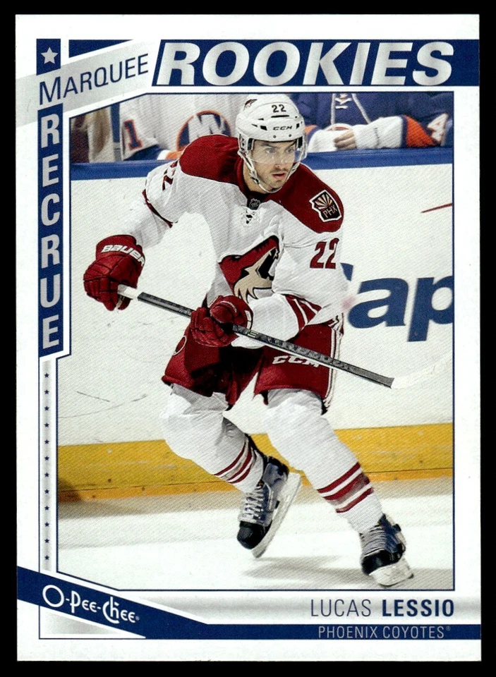 2013-14 O-Pee-Chee Update Lucas Lessio Rookie Phoenix Coyotes #619 - Image 1 of 2