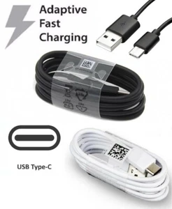 FITS NEW SAMSUNG GALAXY A40 FAST CHARGE USB TYPE C Fast Charging Cable Wire 1.2M - Picture 1 of 14