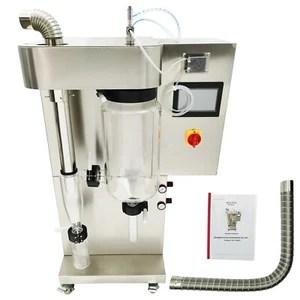 220V Lab 2L Micro Spray Dryer Automatic/Manual PLC Control Liquid Drying Machine - Picture 1 of 24