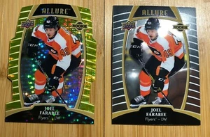 2019-20 Upper Deck Allure Rookies Base/ Yellow Taxi Joel Farabee #62 Rookies - Picture 1 of 11
