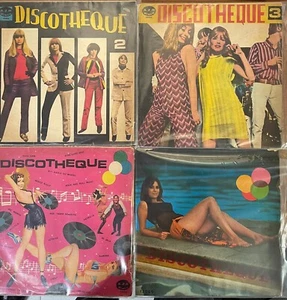 Sexy Chessecake 4 X LP Lot-Discotheque series 1-4-60's Dance hits-Made in Israel - Picture 1 of 5