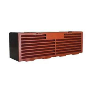 Air Brick - Terracotta Plastic Air Brick Ventilation 9" x 3" Vents - set of 5 - Picture 1 of 2