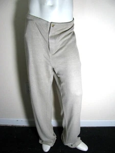 Joseph Abboud Mens Tan Luxury Knit Lightweight Drawstring Resort Pants Sz XL $98 - Picture 1 of 9