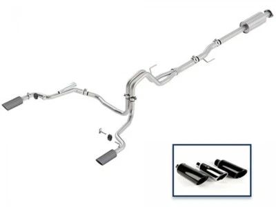 Ford Performance Cat-Back Exhaust System, Carbon Fiber Tips 15-20 F150 Foto 1 de 3