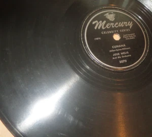 78RPM Mercury 5070 Jose Melis, Tonight Show - Cumana / Love Me Anymore, nice EX- - Picture 1 of 2