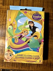 Disney Rapunzel's Tangled JUMBO Juego de Cartas Viaje Coche Juguete Niño - Imagen 1 de 4
