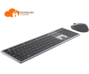 Dell Multi-Device Wireless Keyboard KB7221Wt and Mouse Bluetooth - Picture 1 of 4