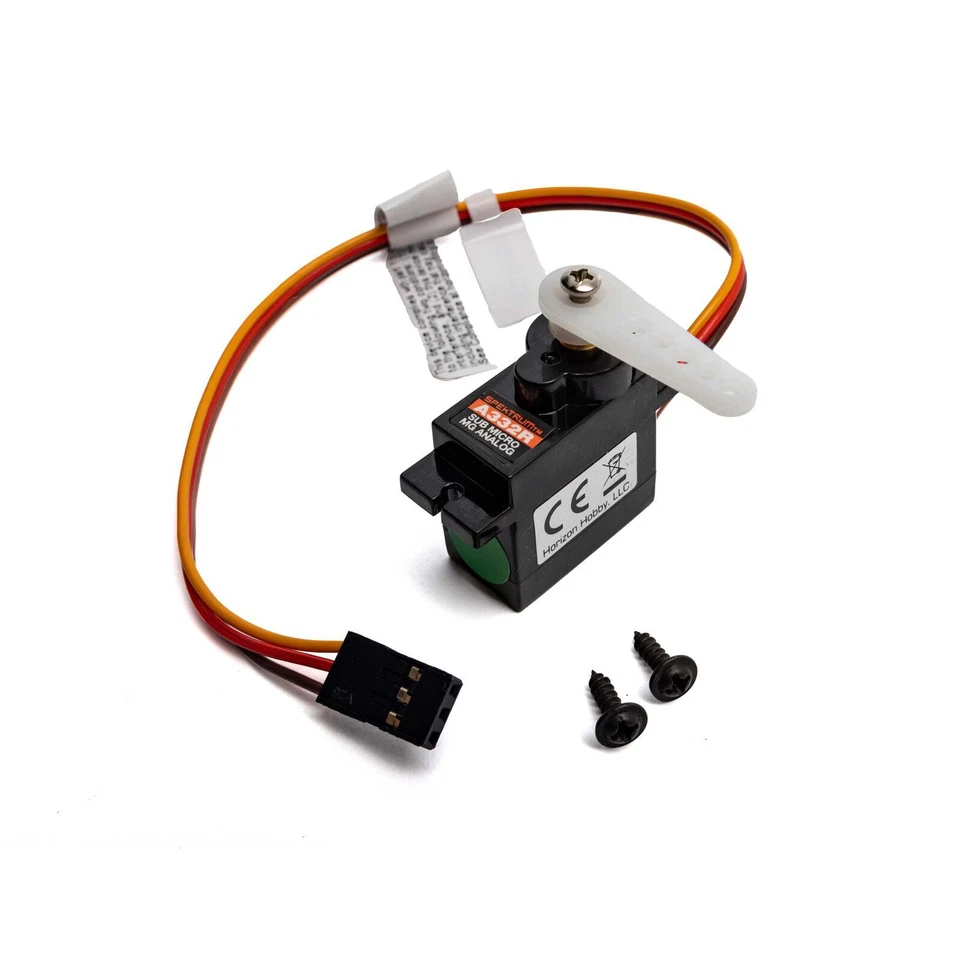 E-flite A332 Sub-Micro Analog 9g Metal Gear Aircraft Servo Reversed SPMSA332R - Image 1 of 1