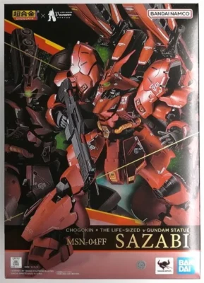 BANDAI CHOGOKIN MSN-04FF SAZABI FUKUOKA Comprado en una tienda especializada Foto 1 de 4