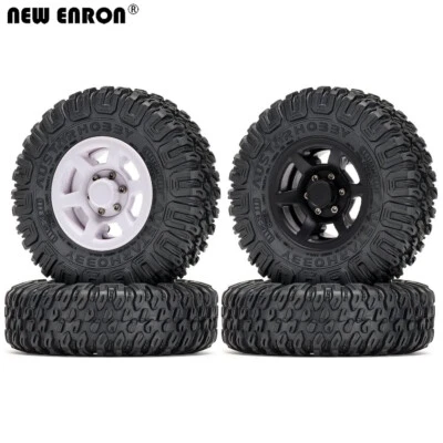 Crawler 1.55 Wheels Rim 85MM Tires for 1/10 D90 TF2 Tamiya LC80 MST JIMNY Axial - Image 1 of 4
