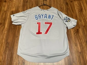 KRIS BRYANT - 2016 Chicago Cubs All Star Game Majestic Jersey Men 2XL USA Made - Picture 1 of 15