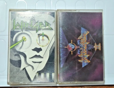 Winger Self Titled, Winger II In The Heart of the Young Cassettes CT - Image 1 of 3