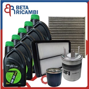 Kit Tagliando Compatibile Nissan Qashqai II J11 1.5 DCi 2013>2018 5 L Olio 5w30 - Foto 1 di 9