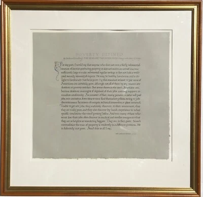 Rare 1977 Candace Anne Kaihlanen Handwritten Illuminated Manuscript Calligraphy Foto 1 de 4