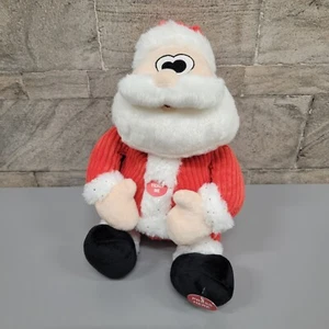 LOL Weihnachtsmann! Animierter musikalischer kitzliger Weihnachtsmann Stofftier Plüschtier Kuschelscheune - Bild 1 von 13