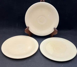 Homer Laughlin Fiesta Yellow Bread Plates (set of 3) - Picture 1 of 3