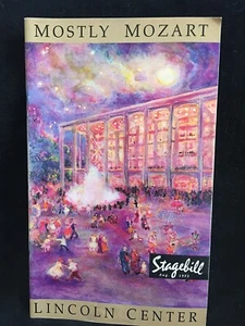 WILLIAM CHRISTIE & LES ARTS FLORISSANTS - Program Aug 1993 Mostly Mozart NYC - Picture 1 of 3