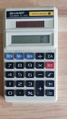 Sharp Solar Calculator  - Image 1 of 2