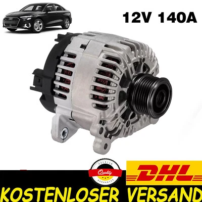 Für Seat Alhambra Skoda Rapid VW Golf Plus Tiguan Lichtmaschine Generator 140A - Bild 1 von 4