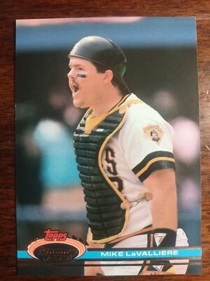 1991 Stadium Club 279 Mike LaValliere - Image 1 of 2