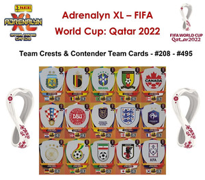 Panini Adrenalyn XL World Cup Qatar 2022 - Team Crests & Contender Team Cards