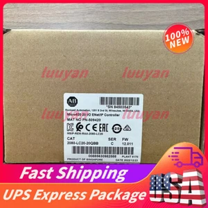 2080-LC20-20QBB Micro820 20 I/O ENet/IP New Sealed Allen-Bradley Free Shipping - Picture 1 of 3