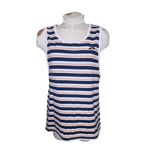 Ärmelloses Herren-Tanktop gestreift gelb Größe M Banks Journal - Bild 1 von 4