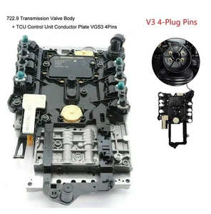 For Mercedes 722.9 Transmission Valve Body TCU Control A0034460310  VGS3 4-Pin - Picture 1 of 7